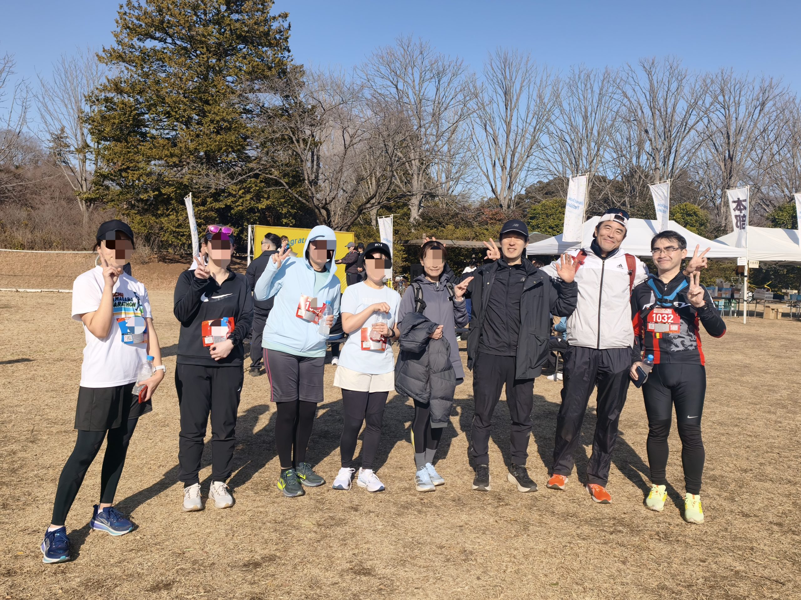 歴史的並走ーー昭和記念公園マラソンフェスティバル